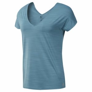 Reebok ACTIVCHILL T Shirt Damen - Türkis - DE 972-HEI